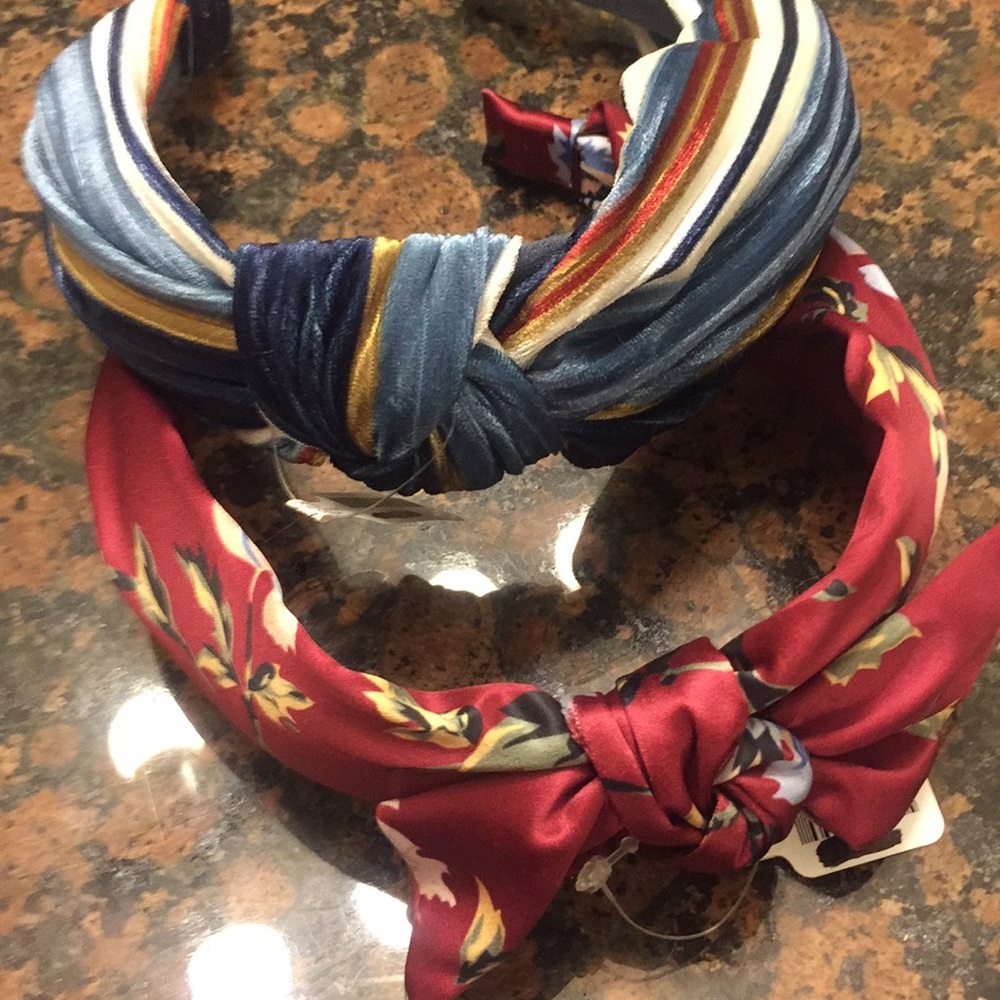 Two silk Headbands